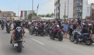 Zgomot de motoare la malul mării! Sute de motociclişti au defilat în Constanţa şi Mamaia, în cadrul celei de-a 10-a ediţii a Seawolves Bike Fest