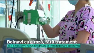 Zeci de bolnavi de ciroză ar putea să moară, pentru că nu primesc tratament care e decontat de CNAS