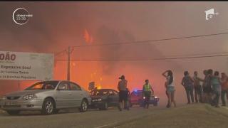 DOLIU NAŢIONAL în Portugalia! Peste 60 de oameni au ARS DE VII, în urma unor incendii de vegetaţie