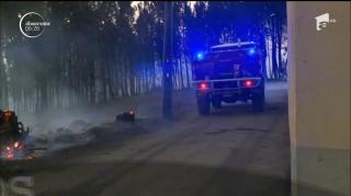 Incendiu uriaş în Portugalia! Cel puţin 24 de oameni au murit şi alte zeci sunt răniţi, după ce o pădure a luat foc (VIDEO)
