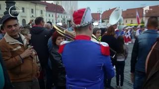 La Sibiu a bătut ultimul gong din cadrul Festivalului de Teatru. Momentul a fost marcat printr-un imens foc de artificii