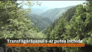 În mai puţin de o săptămână de când a fost deschis. Transfăgărăşanul ar putea fi închis din nou
