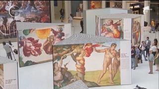 Celebrele fresce ale lui Michelangelo pot fi admirate şi la NEW YORK!