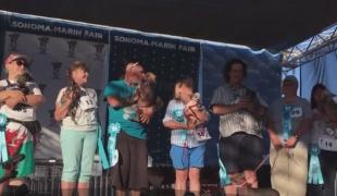 Cel mai urât câine din lume! Cântărește 57 de kilograme și nu s-a ridicat în picioare nici când și-a primit premiul!