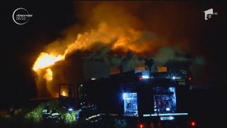 Incendiu devastator în Snagov. Un bărbat cu handicap locomotor a aras de viu în casă