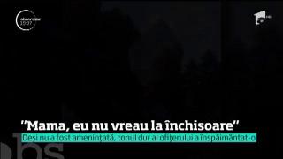 Scene uluitoare au fost filmate la Iaşi! O fetiţă este traumatizată de intervenţia unui jandarm