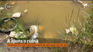 Ştrandul Crişeni din judeţul Sălaj a ajuns o RUINĂ!