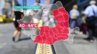 Sâmbătă de foc! Premieră în ISTORIA ROMÂNIEI, cod roşu de caniculă pe cea mai mare arie avertizată vreodată