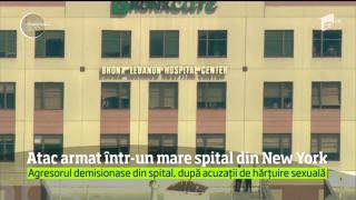 ATAC ARMAT la unul din cele mai mari spitale din NEW YORK!
