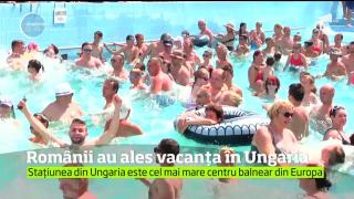 Sute de români au ales să-şi petreacă vacanţa la cel mai mare centru balnear din Europa