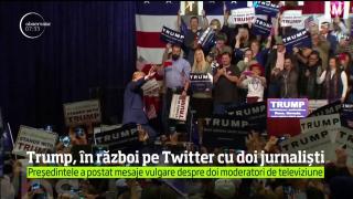 Donald TRUMP, mesaje AGRESIVE ŞI VULGARE despre un cuplu de moderatori de televiziune!