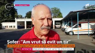 Şoferul care a spulberat trei englezi veniţi să viziteze România pe biciclete, cercetat în libertate. Explicaţia tânărului care a tras brusc de volan