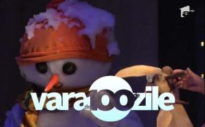 Vara, totul este posibil! Chiar şi să vedem un om de zăpadă în mijlocul Capitalei! #100 de zile de vară