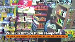 Tâlhari prinși și dați afară de CLIENȚI într-un supermarket din Timişoara! Oamenii s-au UNIT împotriva bărbaților care furau (VIDEO)
