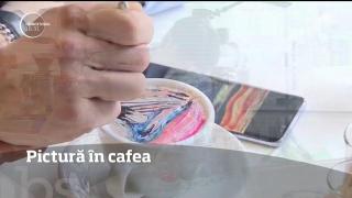 Tablouri celebre semnate de Van Gogh, reproduse în ceașca cu cafea! Un barman din Coreea de Sud a reuşit performanţa (VIDEO)