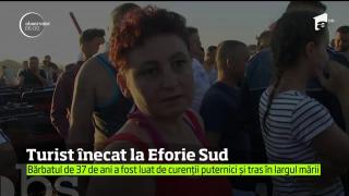 Marea face încă o victimă! Un bărbat de 37 de ani s-a înecat la Eforie Sud. A murit sub privirile îngrozite ale soţiei şi copilului