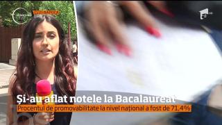 Absolvenţii de liceu şi-au aflat notele la BAC. Rata de promovabilitate a examenului este de 71.4%