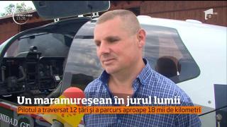 Călătorie în jurul lumii, în 14 zile! Un maramureşean a avut parte de aventura vieţii lui, un zbor Australia-România