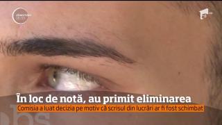 Doi elevi din Dâmbovița au fost ELIMINAȚI de la BACALUREAT DUPĂ AFIȘAREA NOTELOR! În timpul examenului nu li s-a spus nimic