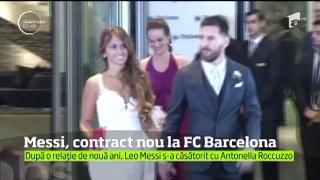 Leo Messi înscrie un nou succes! Starul argentinian şi-a prelungit contractul cu FC Barcelona până în 2021