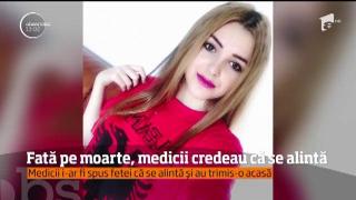 Tânăra de 18 ani de la Bârlad, care a murit după un consult superficial, a fost trimisă acasă cu o reţetă pentru greaţă. Poliţia a deschis dosar pentru ucidere din culpă