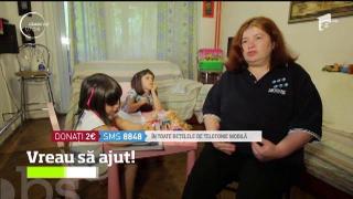 "Vreau să ajut"- La doar şase ani, Violeta se luptă cu probleme mari de sănătate. Şansa ei la o viaţă normală stă în două operaţii care trebuie făcute în SUA