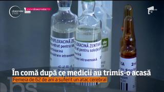 O femeie din Vaslui a intrat în COMĂ în staţia de autobuz, după ce medicii au tratat-o pentru CONSTIPAŢIE. A făcut ATAC CEREBRAL la 15 minute de la externare!