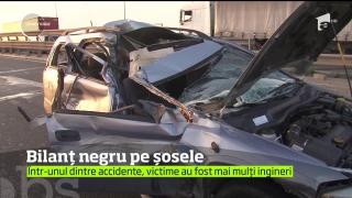 Carambol violent pe o şosea din Prahova! Un om a murit şi alţi cinci sunt în stare gravă la spital