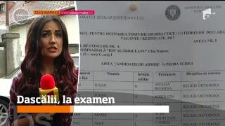 Zi cu emoții pentru dascăli! Profesorii şi-au dat examenul de titularizare. Bătaie mare pe posturile din şcolile din ţară (VIDEO)