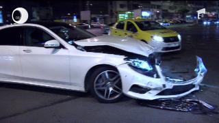 Dorel a lovit din nou! Un muncitor a condus beat o maşină de curăţat strada. Şoferul a distrus un bolid de zeci de mii de euro