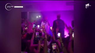 Celebrul rapper Tyga, show într-un club de fiţe din Capitală! Americanul a fost întâmpinat cu şampanie şi artificii