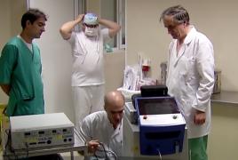 Operaţie în premieră naţională la Institutul Oncologic Bucureşti. Un laser donat a salvat viaţa unei femei