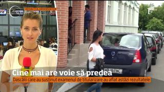 Semne bune după examenul de titularizare! Notele peste 7 sunt mai multe decât anul trecut (VIDEO)
