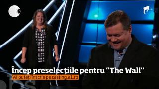 Antena 1 începe preselecţia pentru "The Wall", cel mai tare game-show al momentului!