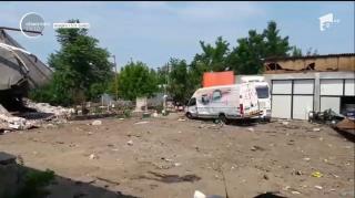 Ruperea unui bazin de o mie de metri cubi de apă a provocat un dezastru la Tecuci. Patru societăţi comerciale au fost afectate