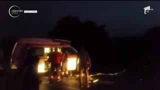 Tragedie în Caransebeş: Doi bărbaţi au murit în urma unui accident auto. Un şofer a lovit o ambulanţă, care avea sirenele în funcţiune