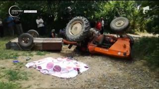 Un bărbat de 58 de ani din județul Iași A MURIT după un ACCIDENT cu tractorul