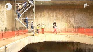 S-au tăiat panglici în Piaţa Operei din Capitală! Cârtiţa "Sfânta Filofteia" a ieşit la suprafaţă, după mai bine de patru kilometri pe sub Bucureşti