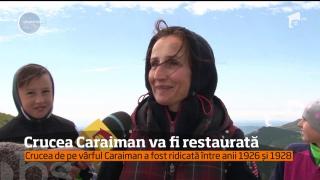 Crucea pe Vârful Caraiman din Munţii Bucegi va fi restaurată! La ce costuri se vor ridica lucrările