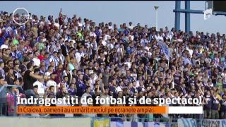 A fost o atmosferă INCENDIARĂ pe Stadionul din Drobeta Turnu Severin! Peste 18 mii de fani au urmărit cu sufletul la gură meciul