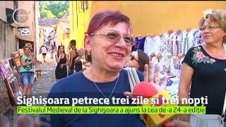 Dueluri încrâncenate în stil medieval la Sighişoara