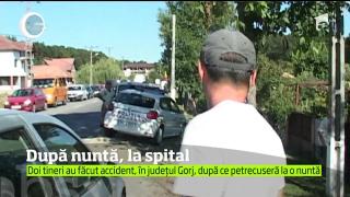 De la bal la spital, tot mai des pe şoselele din România! Un tânăr a adormit la volan şi şi-a băgat iubita în spital, după ce au petrecut la o nuntă!