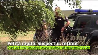 Ana Maria, fetiţa din Galaţi dată dispărută de două zile, a fost SECHESTRATĂ şi AMENINŢATĂ cu cuţitul de către un consătean de 42 de ani!