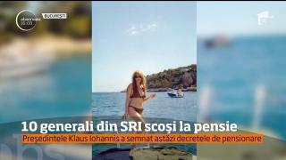 ZECE generali SRI au fost pensionaţi în aceeaşi zi!