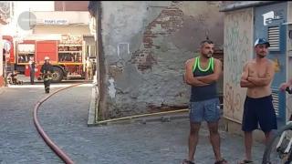 Incendiu la Universitatea "Lucian Blaga" din Sibiu. Oamenii care locuiau în zonă au intrat în panică