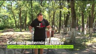 Un bărbat din Târgu Mureş este vice-campion mondial la skandenberg. Are peste 140 de kilograme şi este poliţist