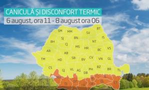 Canicula se retrage, după ce a pârjolit România, la peste 40 de grade. Se întorc furtunile