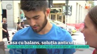 Invenţie românească, unică în lume: casă cu balans anti cutremur