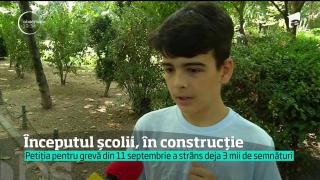 Profesorii se gândesc să declanşeze o grevă pe 11 septembrie, când începe noul an şcolar