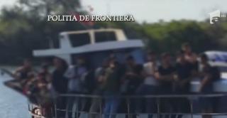 O ambarcaţiune cu 69 de imigranţi kurzi a fost interceptată duminică de dimineaţă lângă Mangalia